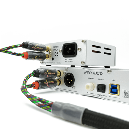 GA STUDIO HY-U10S-AA UPOCC Copper 2RCA Male to 2RCA Male Stereo Audio Cable