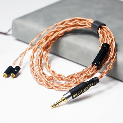 ALB AUDIO OVID – Upgraded 4 Core 7N OCC Copper Earphone Cable