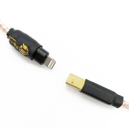 Reddle Audio LUX – Pure Copper And Silver Lightning To Male B OTG Cable