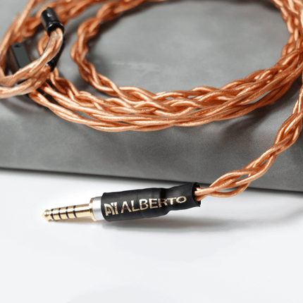 ALB AUDIO ATHENE – OCC Single Crystal Copper HiFi Earphone Cable