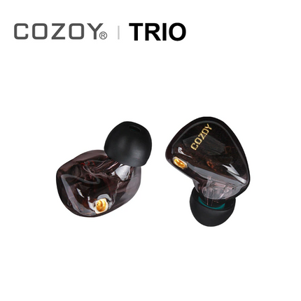 COZOY TRIO – Triple Driver Hybrid HIFI IN-Ear Earphone Dynamic + 2BA IEM With Linum G2 SuperBaX MMCX Detachable Cables