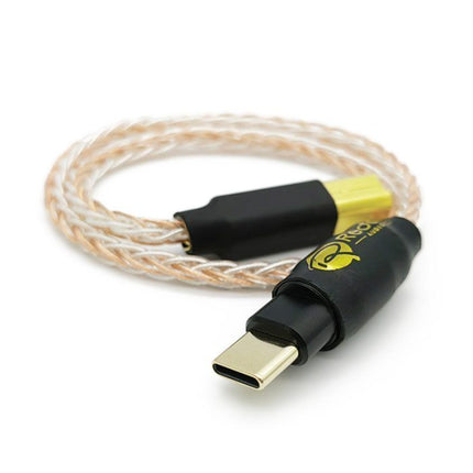 Reddle Audio LUX – Pure Copper And Silver Type-C To Male B OTG Cable