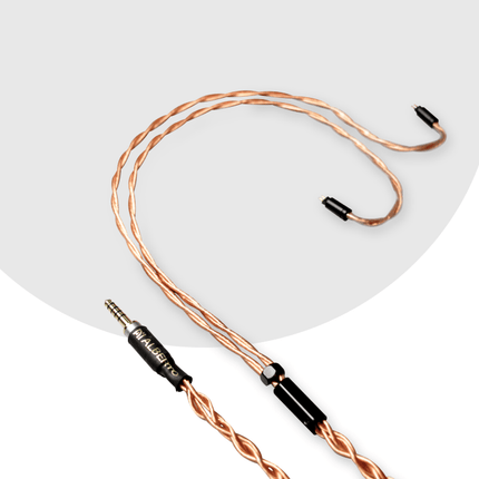 ALB AUDIO ATHENE – OCC Single Crystal Copper HiFi Earphone Cable