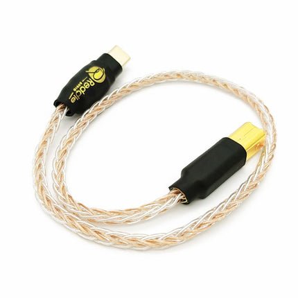 Reddle Audio LUX – Pure Copper And Silver Type-C To Male B OTG Cable