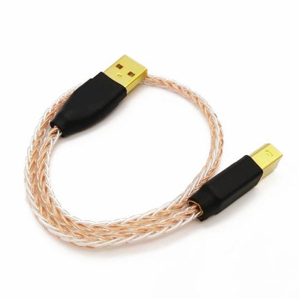 Reddle Audio LUX – Pure Copper And Silver Male A To Male B Cable