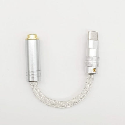ALB AUDIO SPK – Lightning, Type-C To 3.5mm, 2.5mm, 4.4mm Balanced Gold-Silver-Palladium Alloy Headphone Jack Adapter