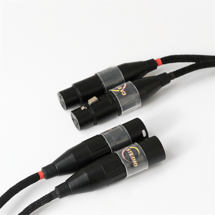 GA STUDIO HY-W8G-RR Super Silver Plated UPOCC Copper XLR Male to Female Microphone Cable