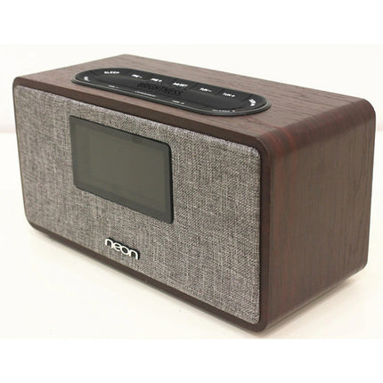 NEON MS260 - Stereo Bluetooth Radio Clock Alarm Speaker System