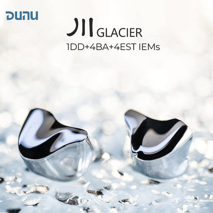 DUNU GLACIER 1DD+4BA+4EST Tribrid Flagship IEMs In-ear Monitors
