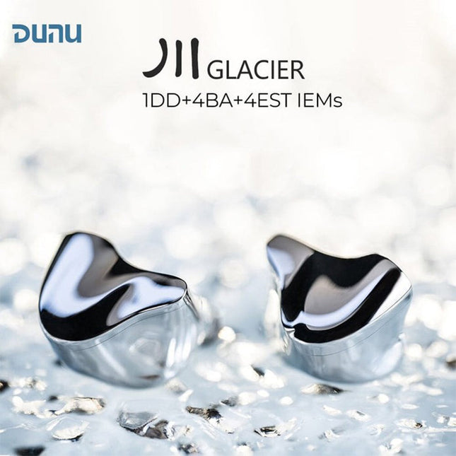 DUNU GLACIER 1DD+4BA+4EST Tribrid Flagship IEMs In-ear Monitors