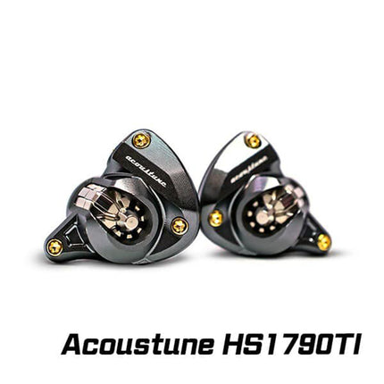 Acoustune HS1790Ti Titanium Alloy In-Ear Monitor IEM Dynamic Driver Earphone Pentaconn Ear