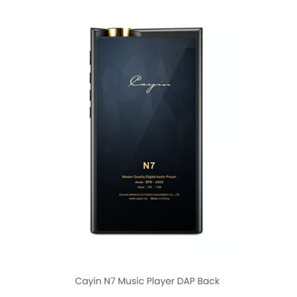 Cayin N7 Digital Music Player 1 bit DAC