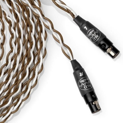 ALO Audio Salty Pepper Headphone Cable for AUDEZE LCD Series - High Purity Silver Plated Upgrade Cable