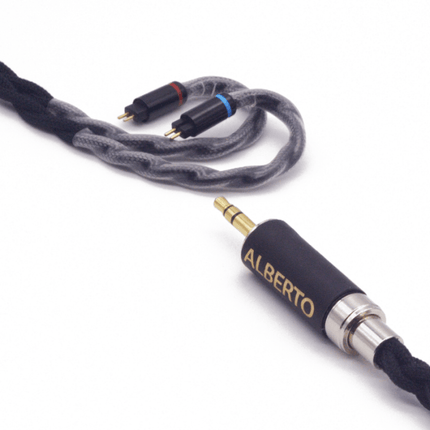ALB AUDIO TYR – Silver-Plated Gold, Silver-Plated Copper, With Palladium Mixed IEM Cable