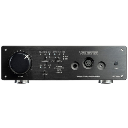 VIOLECTRIC DHA V380² True 4-channel balanced headphone amp with 32bit ES 9026 PRO DAC