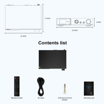 TOPPING A70 Pro Fully Balanced Headphone Amplifier