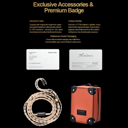 EarAcoustic Audio FORTUNA F718S Flagship In-ear Monitors