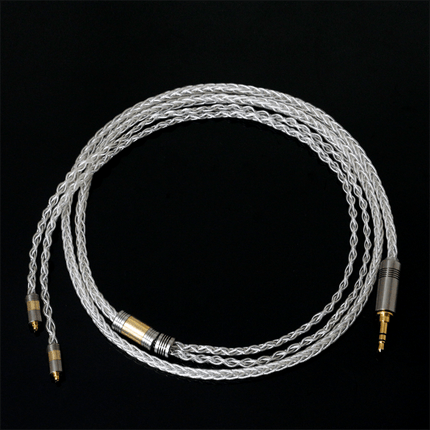 ALB AUDIO EROS – 8 Core Pure Silver HiFi Earphone Cable
