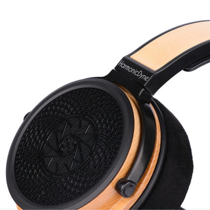 HarmonicDyne Poseidon High-Resolution Open-Back Headphones with Custom 50mm