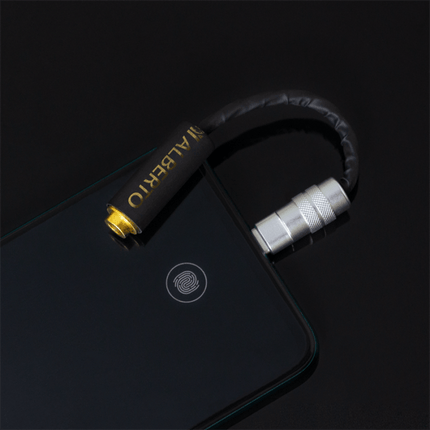 ALB AUDIO – ZKG Type C，Ligtning To 3.5mm，2.5mm，4.4mm Balanced Gold Silver Palladium Headphone Jack Adapter (Copy)