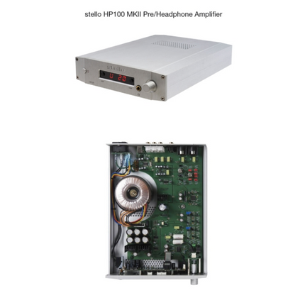 April Music Stello HP100 MK2 Headphone Amplifier Preamp DAC