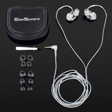 EarSonics SM64(White) – Professional In-Ear Headphones With Three-Way System