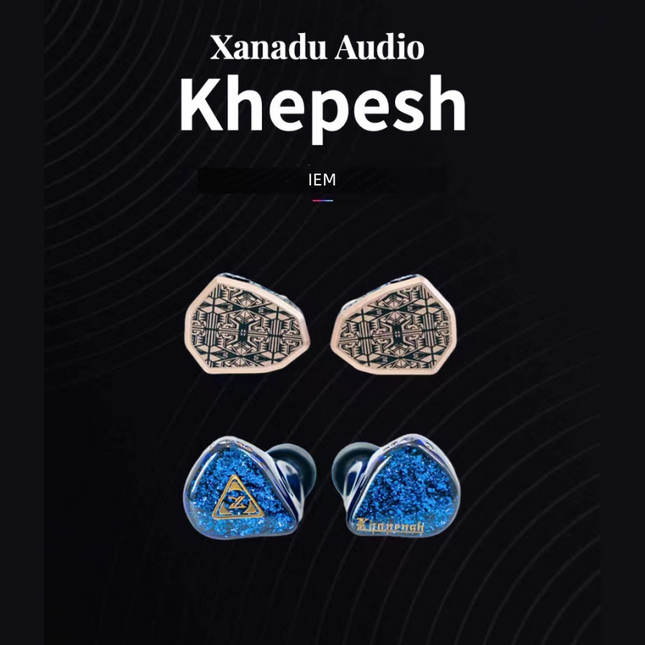 【なお】Xanadu Audio Khopesh イヤホン iem Xanadu Audio Khopesh 2DD + 6BA + 4EST Drivers In-Ear Monitor